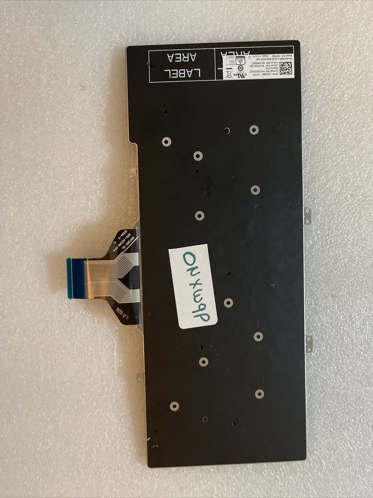 Dell Latitude 7400 5400 5401 5410 Laptop Spanish Keyboard Non Backlit NXW9P T8
