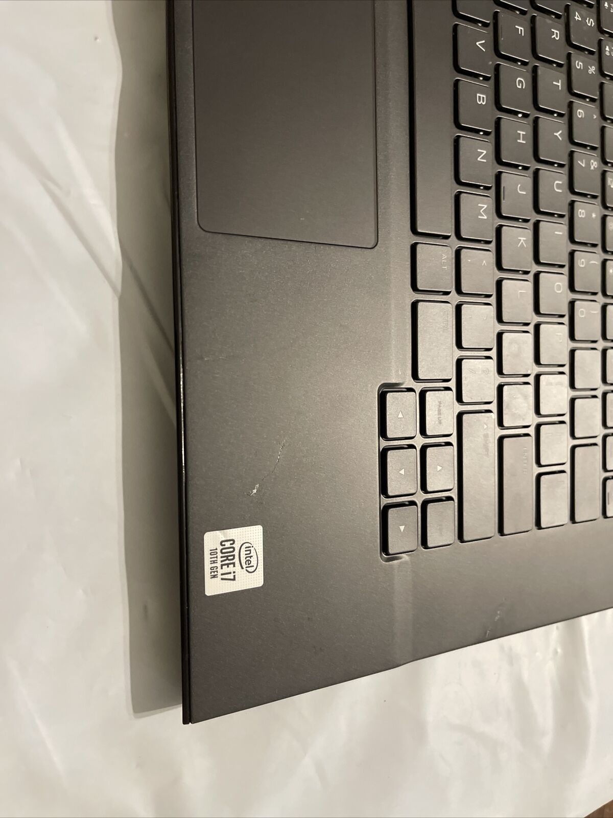 Dell ALienware  M15 R3 Laptop Palmrest US Keyboard Touchpad Speakers 03DYGJ H1P8
