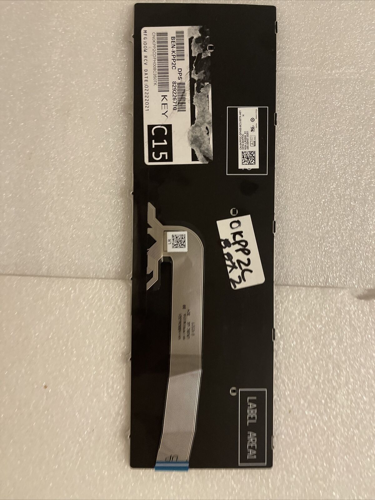 GENUINE Delm KEYBOARD 3541 3542 3543 3552 3553 3558 3559 NON-BACKLIT KPP2C B2