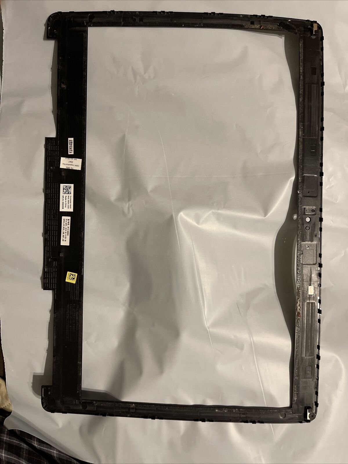 Genuine Dell Precision 15 7510 LCD Bezel Webcam Port X6XX8 0X6XX8 N4