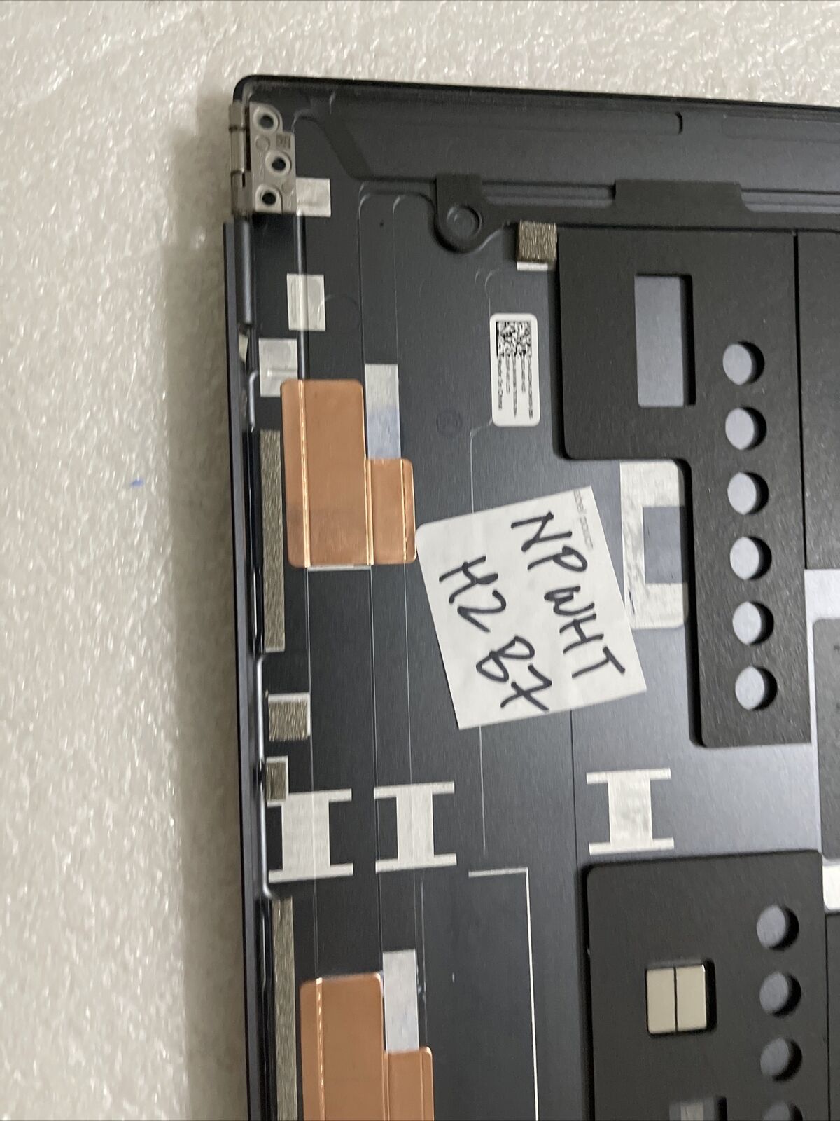 DELL XPS 13 PLUS 9320 LAPTOP 13.4" LCD SCREEN REAR BACK COVER  GRAY NPWHT H2 B7