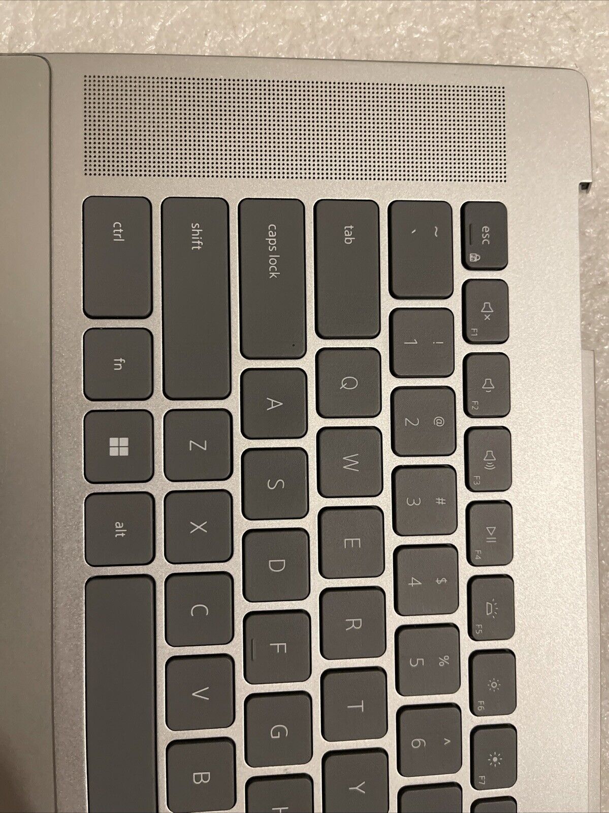 Dell Inspiron 16 7620 2in1 Palmrest US Eng Keyboard Silver  MN1PK TG P1