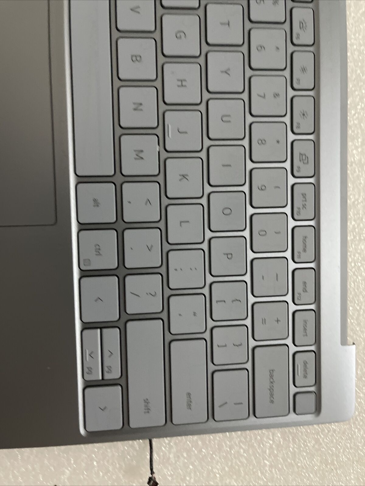 Dell XPS 9315 Laptop Palmrest Touchpad US Keyboard Speakers Sky Blue TKH4F N4P9