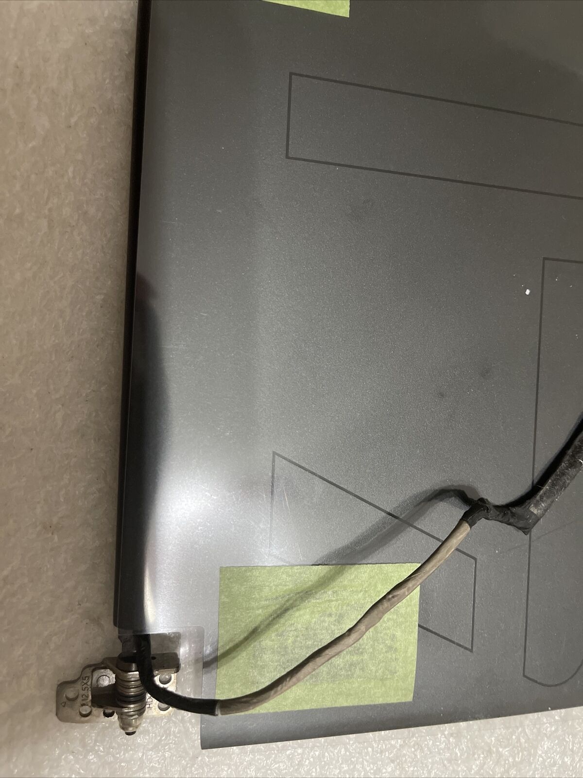 Defective Dell Alienware m17 R5 AMD 165Hz FHD LCD Screen 35CVT DY3T6 KT P8 S7
