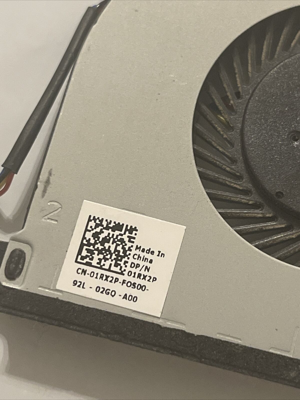 Dell Latitude 3390 Inspiron 15 5568 5570 5579 CPU Cooling Fan 01RX2P 01RX2P P2