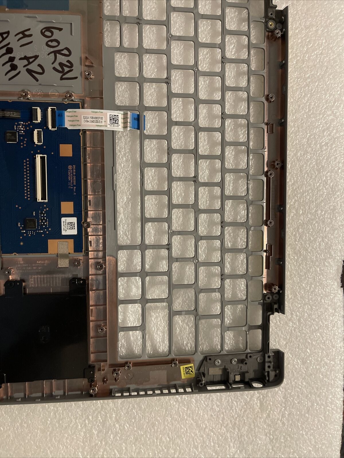 NEW GENUINE DELL LATITUDE 5402 PALMREST TOUCHPAD Assembly A19991 60R3V H1 A2