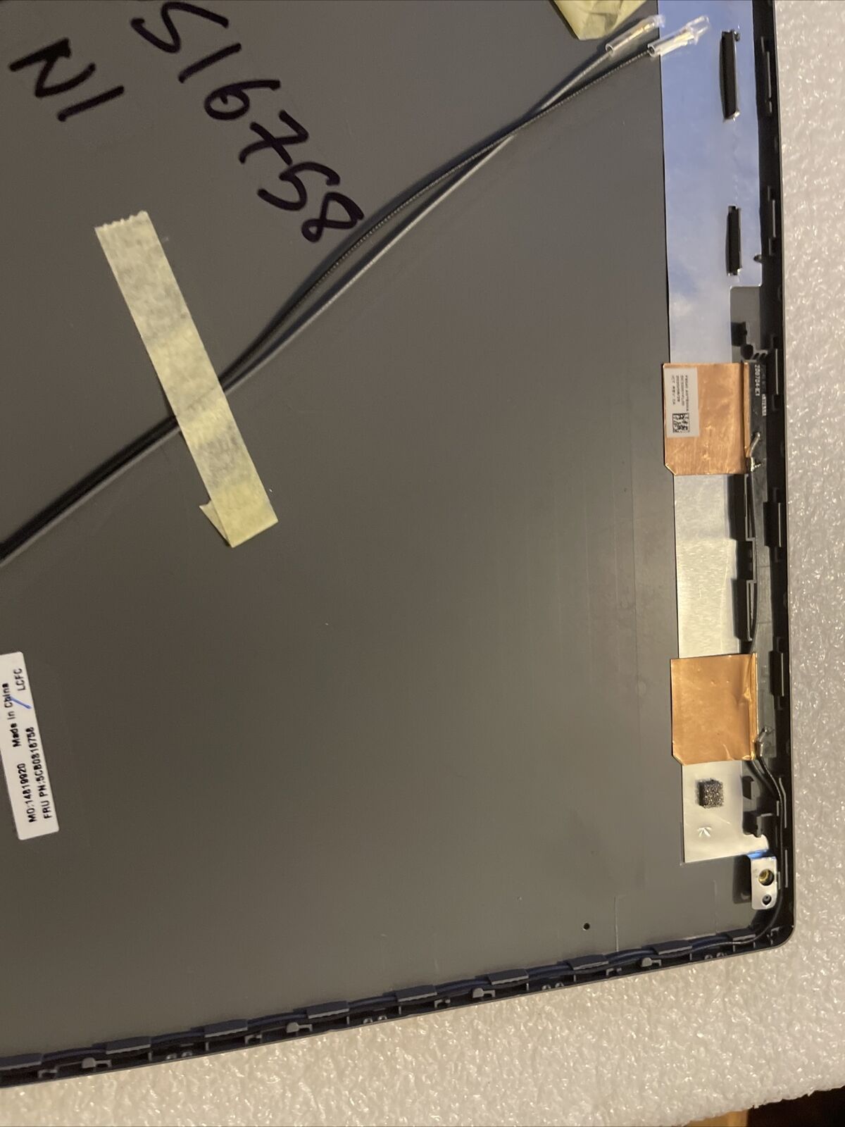 Genuine Lenovo IdeaPad S145-15 Silver Lcd Back Cover 5CB0S16758 H1 N1