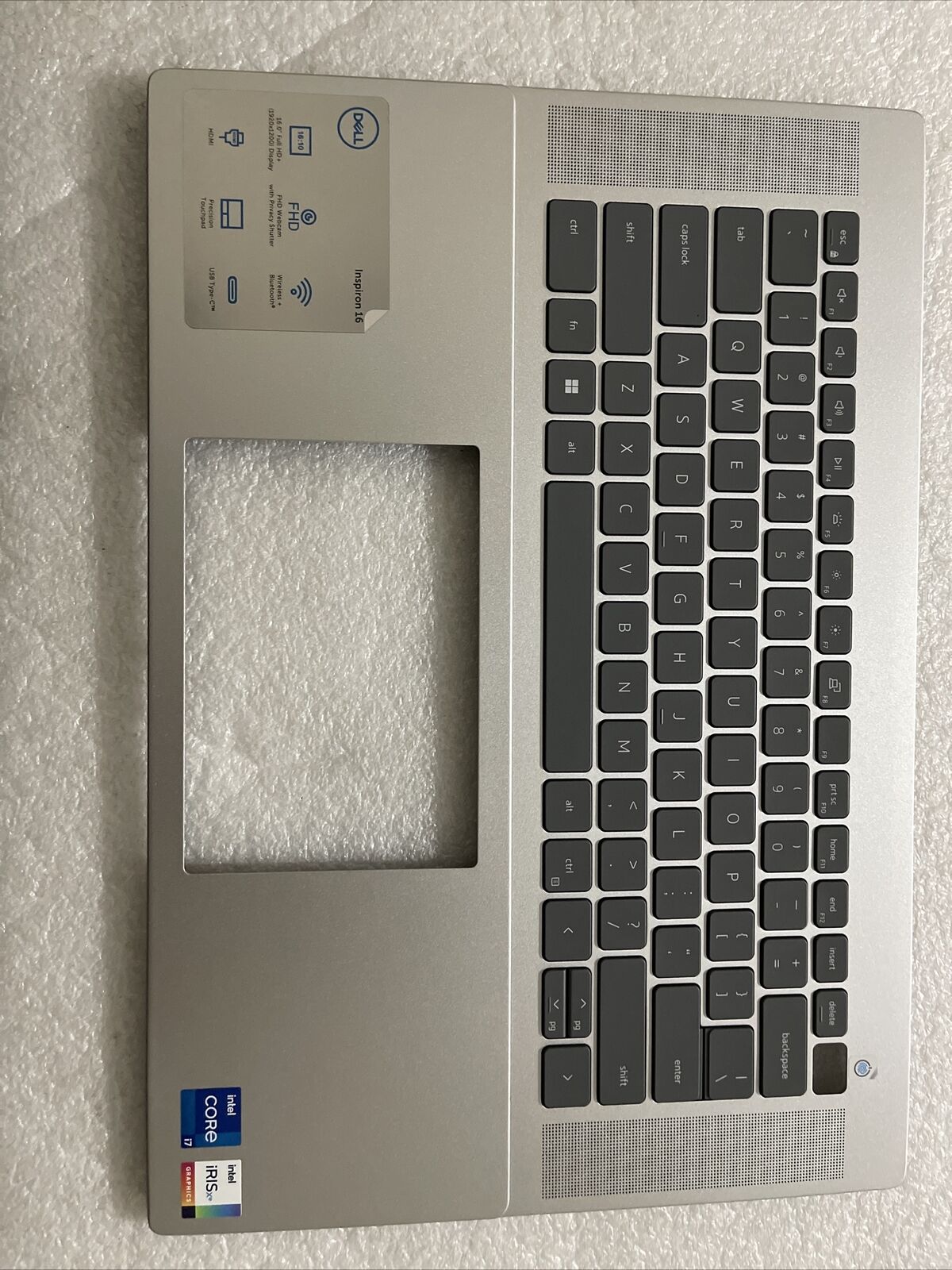 New Genuine Dell Inspiron 16 5620 5625 Palmrest US English Keyboard 0HJ5PC N2H2