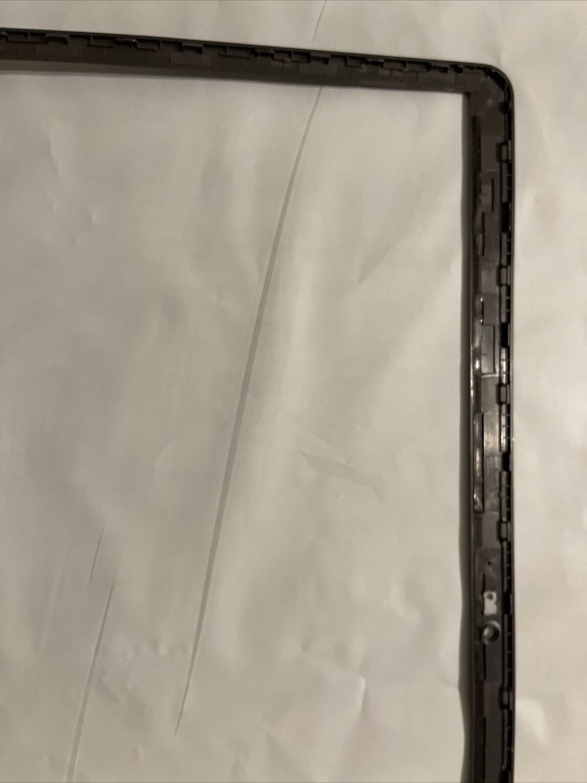 Genuine Dell Inspiron 3501 15.6" Front Trim LCD Bezel Black silver KKGNJ 0KKGNJ
