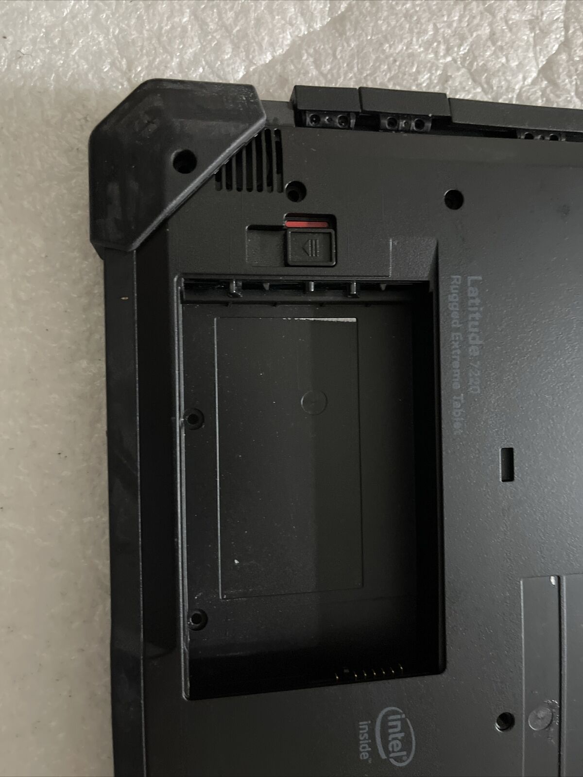 Dell Latitude 7220 Rugged Extreme Tablet Bottom Cover Extras X8JMD 0WCGW LP K1