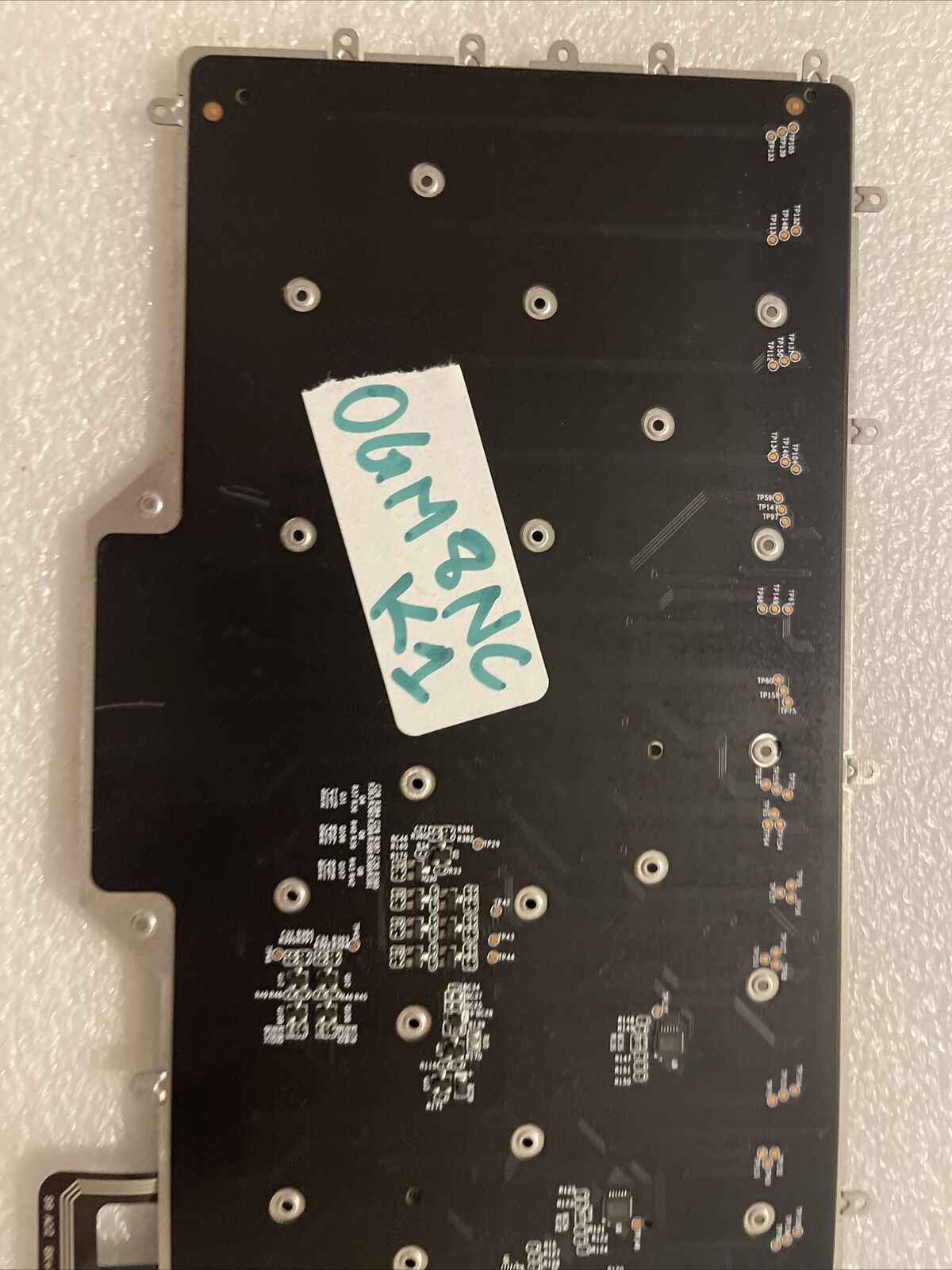 DELL ALIENWARE M17 R2 SERIES BACKLIT SPANISH LAPTOP KEYBOARD 92YH6 GM8NC K1 B3