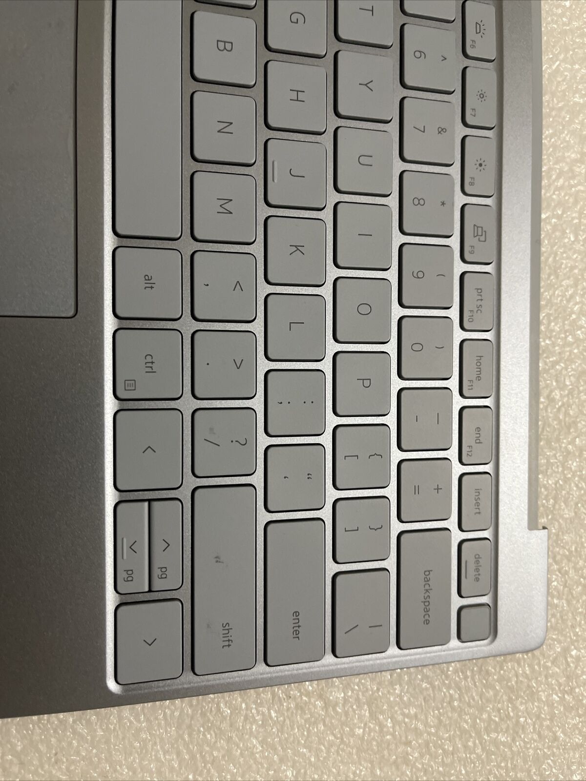 Dell XPS 9315 Laptop Palmrest Touchpad US Keyboard  Sky Blue 1RTVF J1 P9