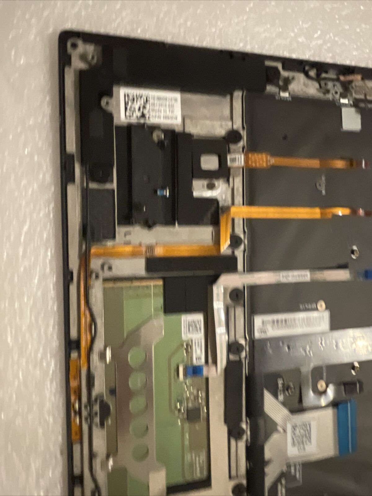 Genuine Dell XPS 13.3" 13 9365 Palmrest BCL Keyboard Speakers WPCF9 89GD9 H1 B5