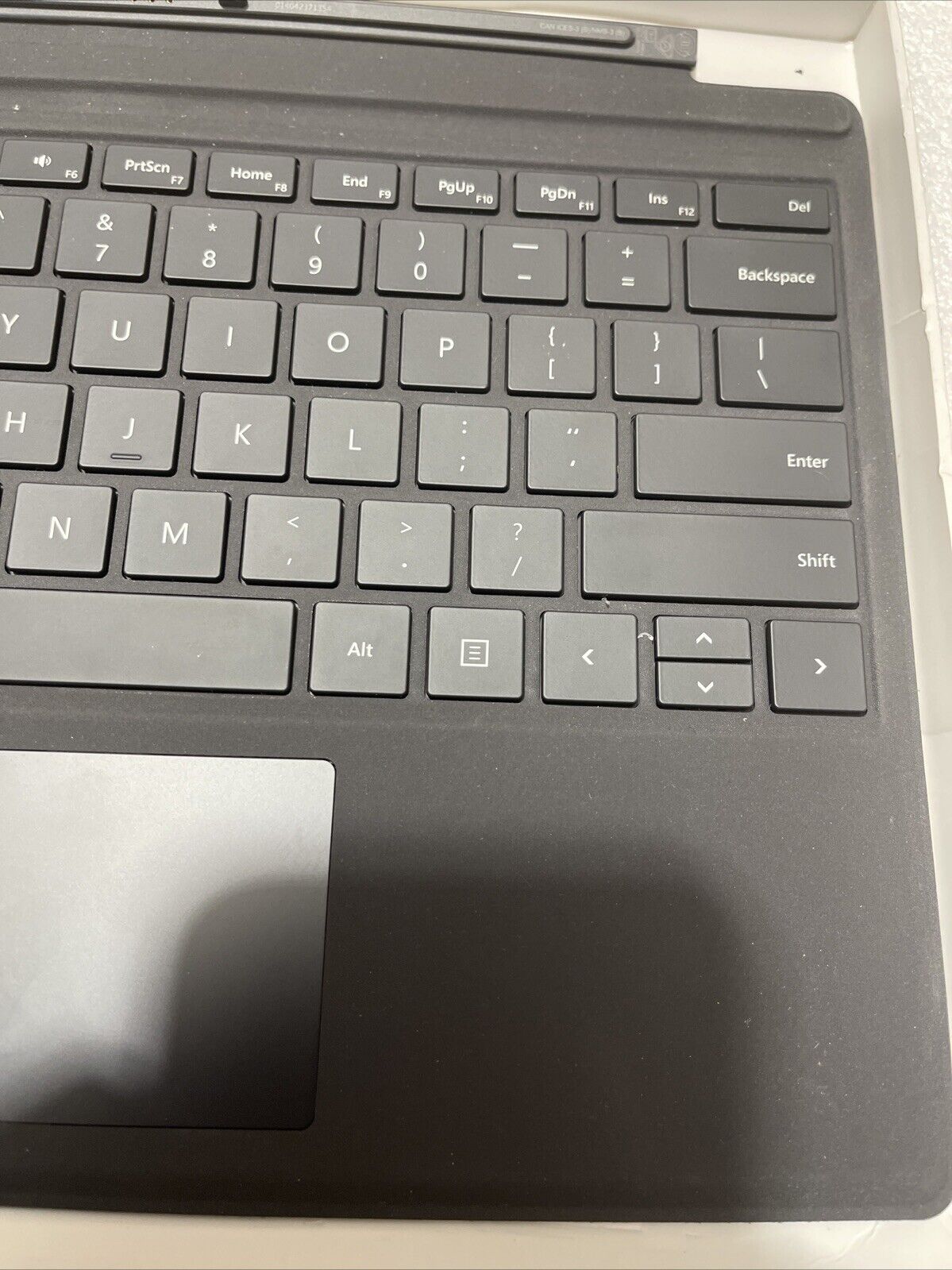 Genuine Microsoft  Surface Pro Type Cover 1725 Keyboard - Black  FMN-00001 H1B5