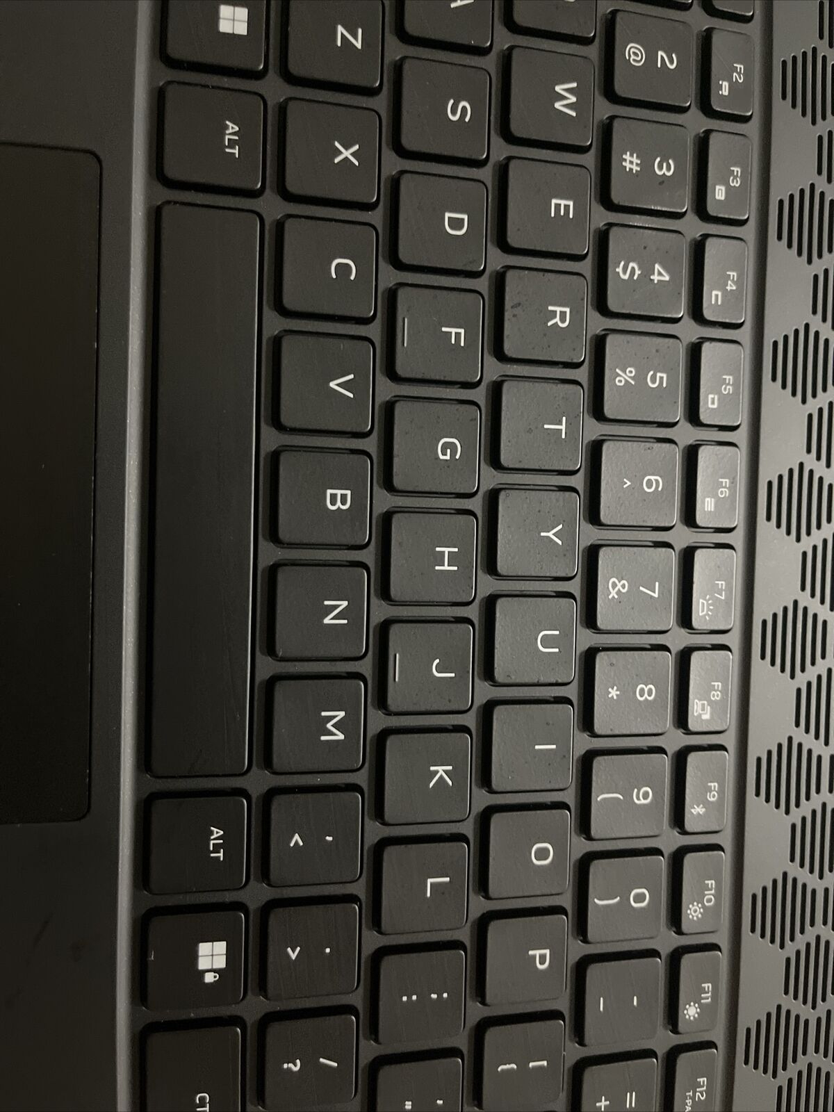 DELL ALIENWARE M15 R6 R7 US BACKLIT  KEYBOARD PALMREST BLACK 1F2H0 HE H2