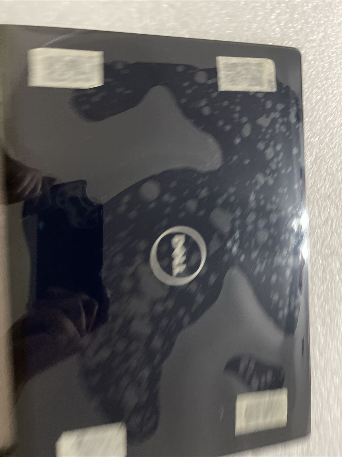 New Dell OEM Inspiron 1318 LCD Back Cover Lid  Hinges Blue F205H Y178D H1 A3