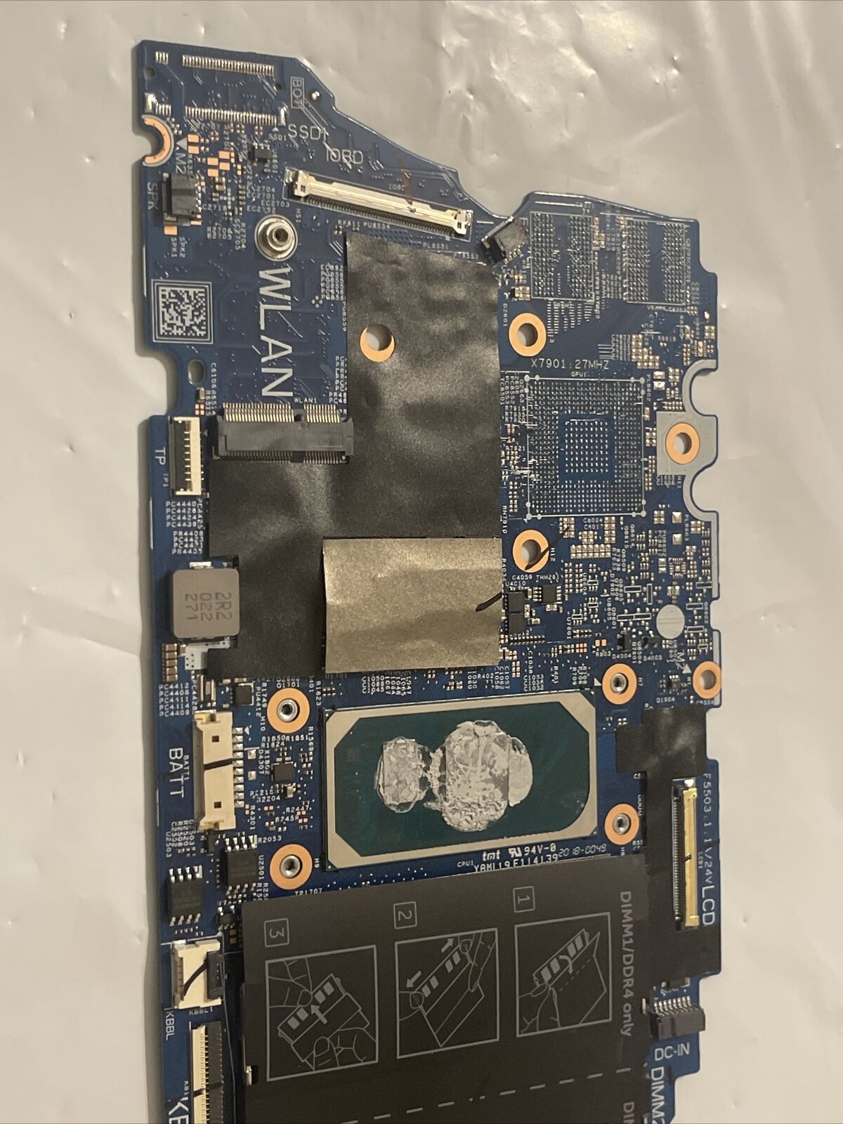 Oem Dell Inspiron 14 5400 2in1 intel i5-1035G1 1.00GHz Motherboard XWV63 H1 B4