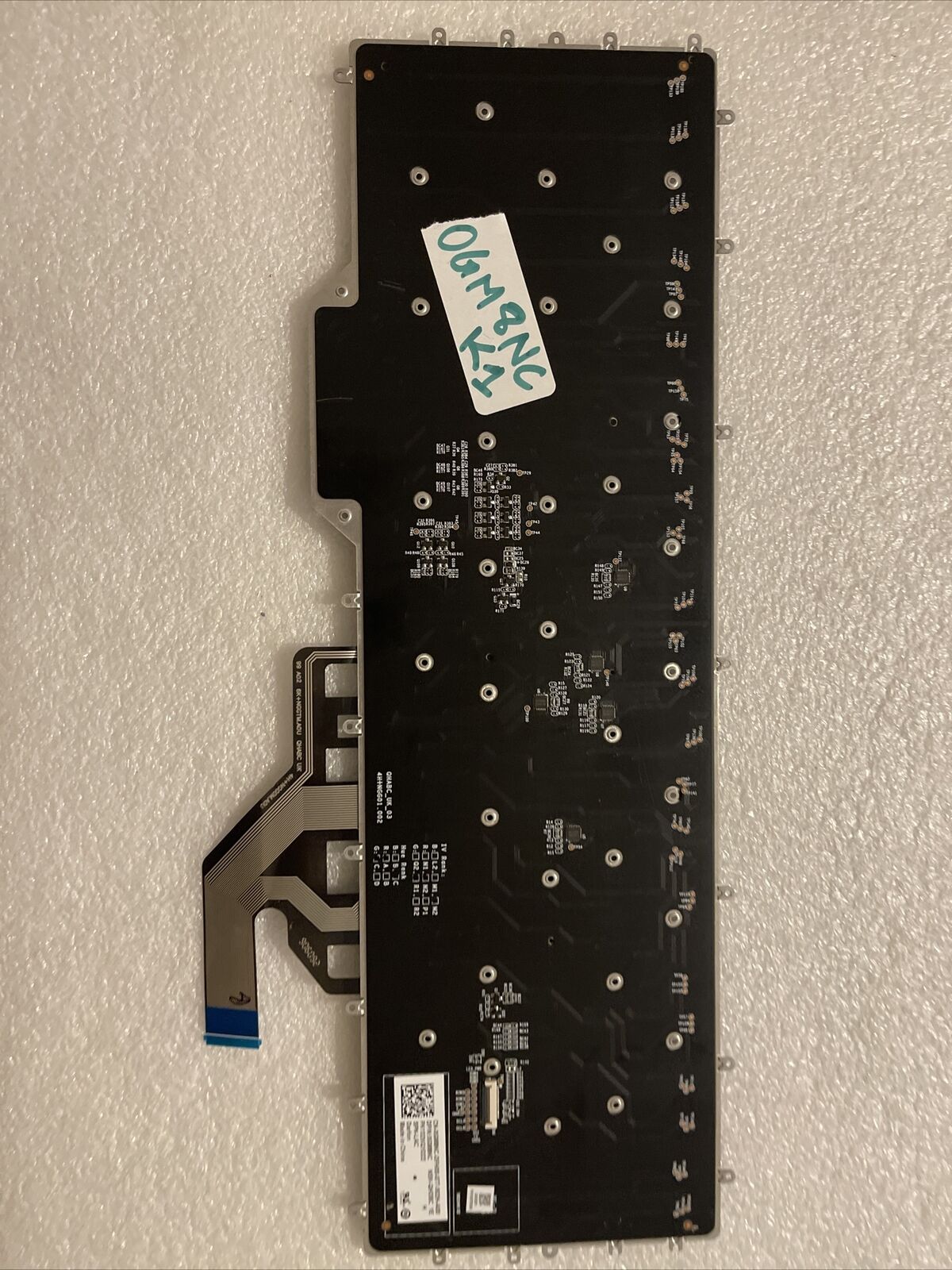 DELL ALIENWARE M17 R2 SERIES BACKLIT SPANISH LAPTOP KEYBOARD 92YH6 GM8NC K1 B3