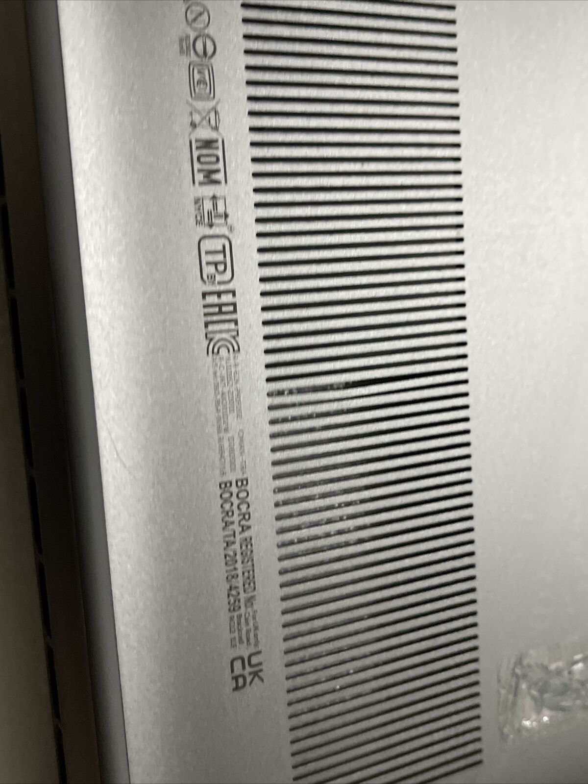 GENUINE DELL PRECISION 5560 BOTTOM COVER WITH AUDIO PORT Silver 9RFWJ 9RFWJ K2C4