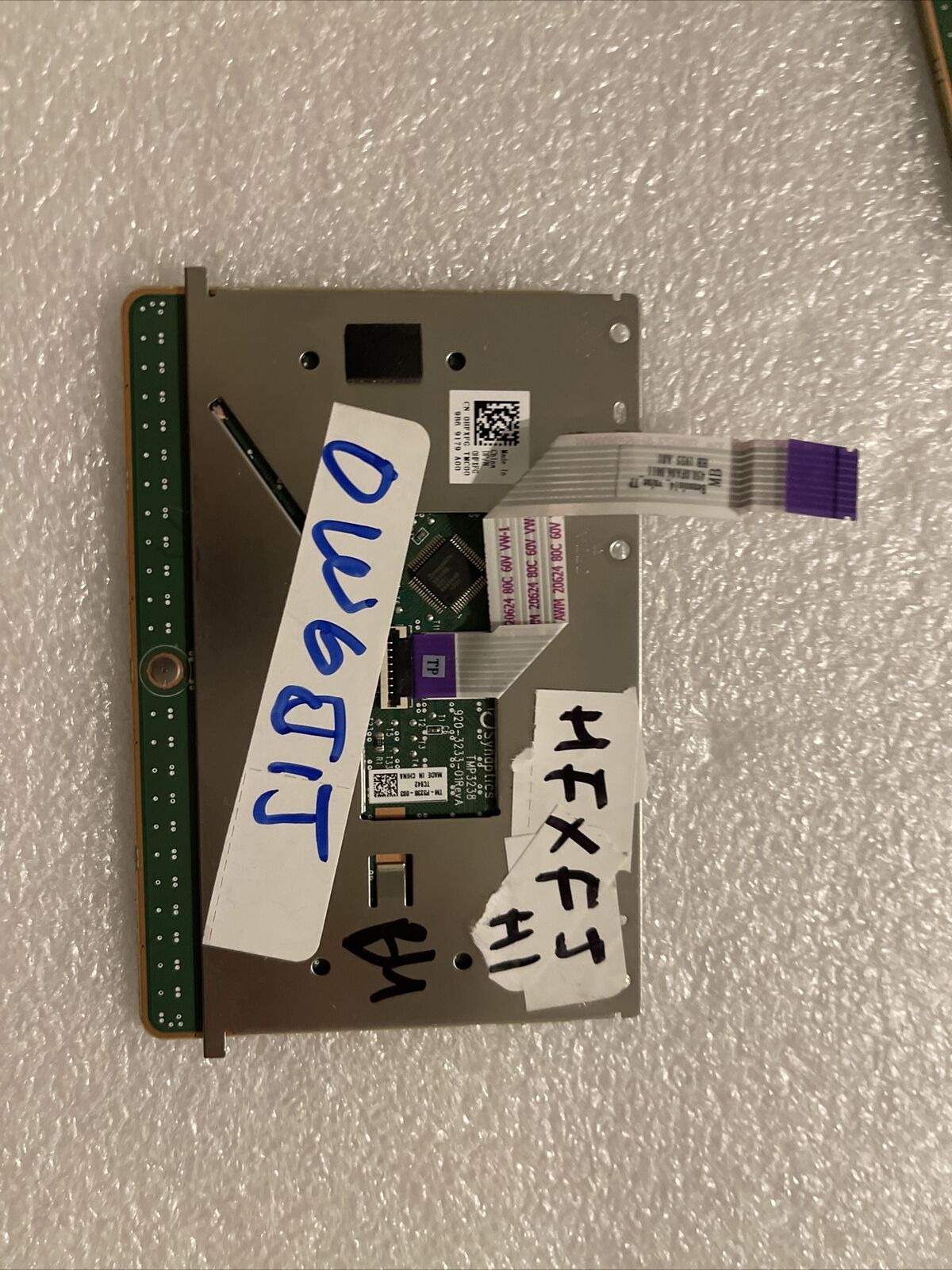 Genuine Dell Inspiron 14 5482 2-in-1 Touchpad  w/Cable Silver  W6J1J HFXFG H1 B4