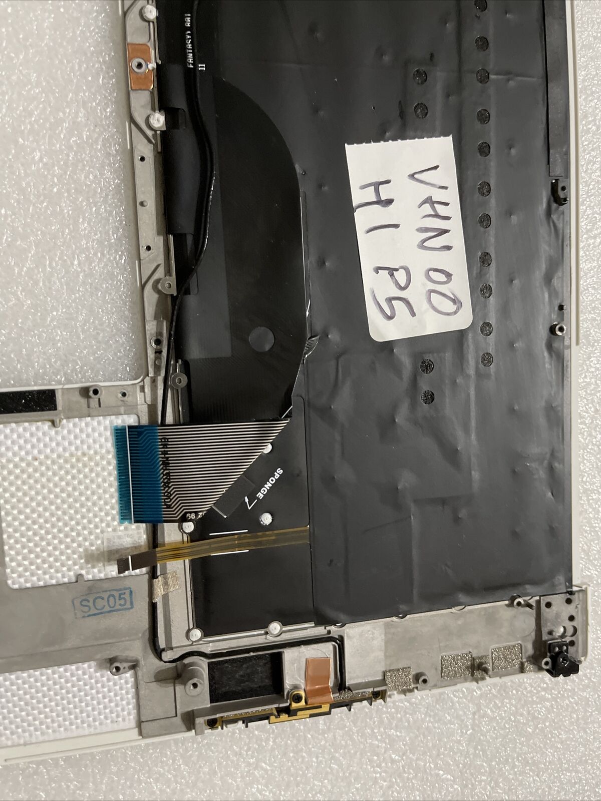 Dell  XPS15 9510 9520 Precision 5570 5580 C palmrest with keyboard 0vhn0D N1 P5