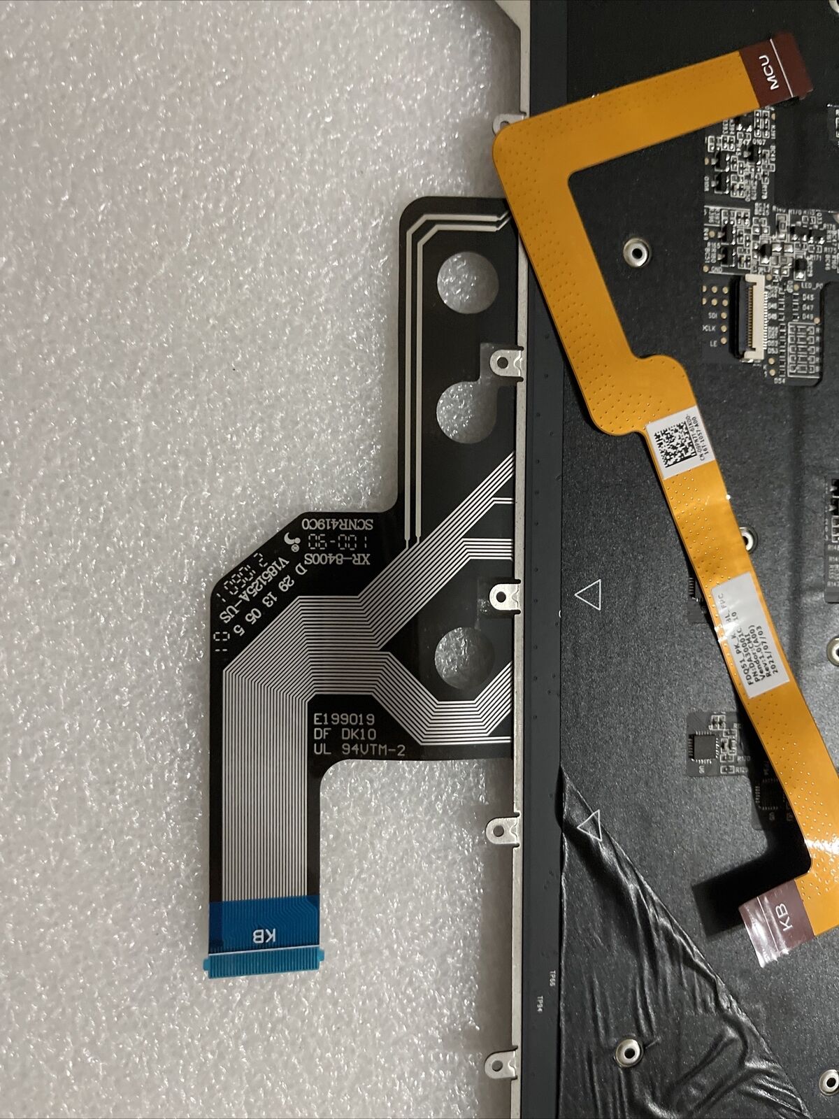 Dell Alienware m15 R3 m15 R4 Backlit Keyboard Assembly GTD0N X9JC1 T86P3 N2 B4