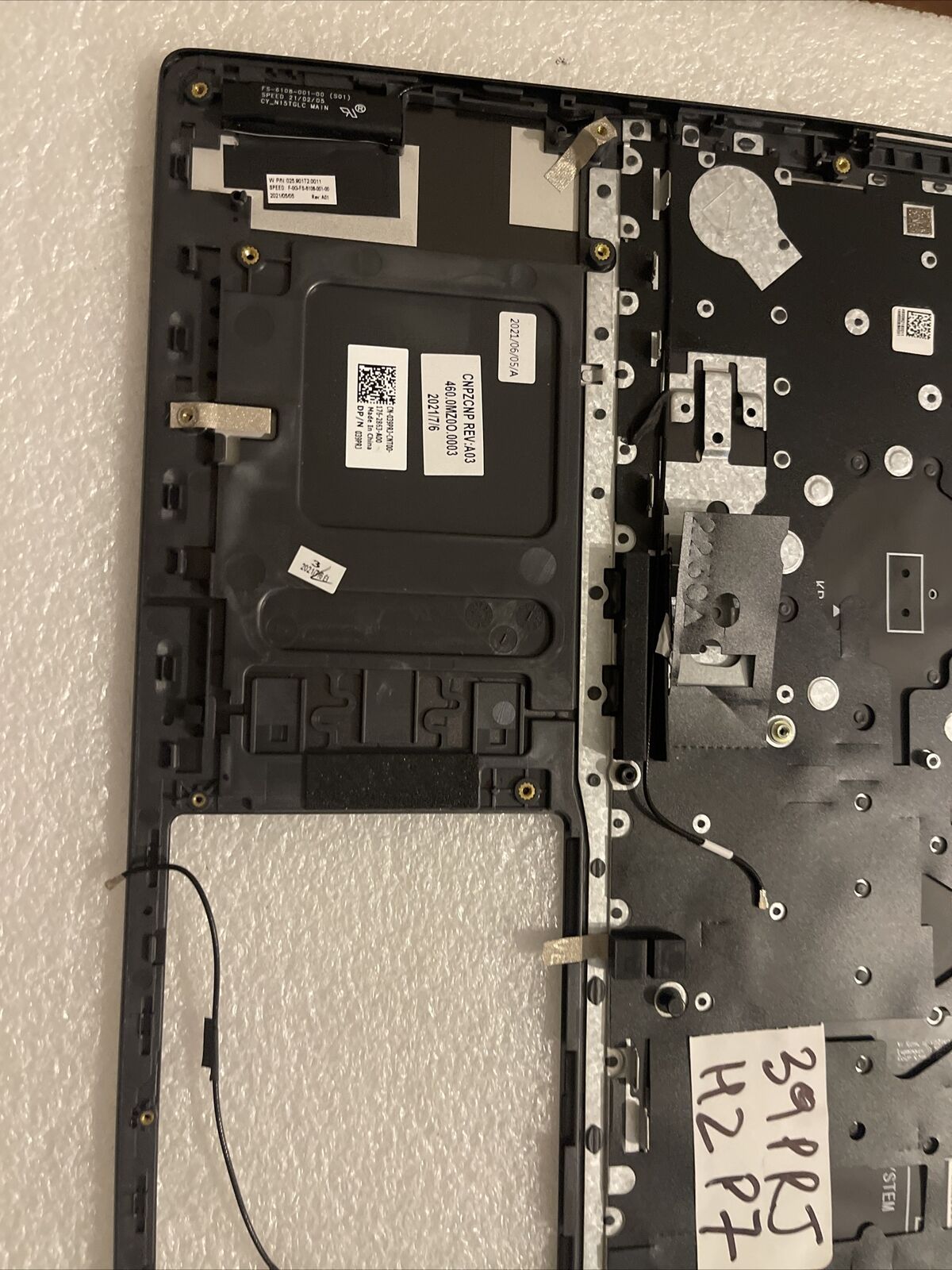 Oem Dell Inspiron 15 Pro 5510 5515 Palmrest Spanish Backlit Keyboard 39PRJ H2 P7