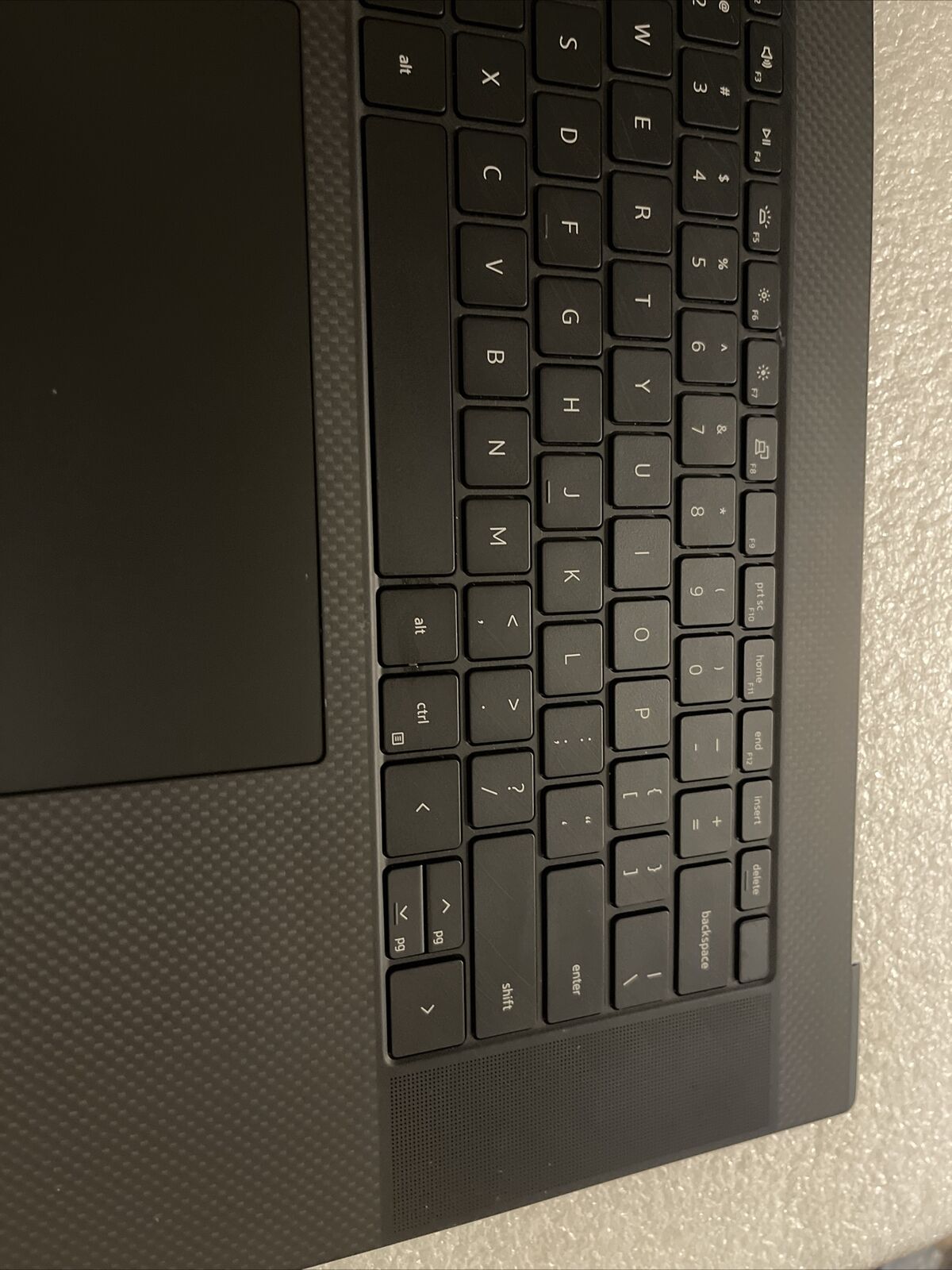 Dell XPS 9700 9710 Precision 5760 Palmrest Backlit US Eng Keyboard  0FWJ2 H1 P5