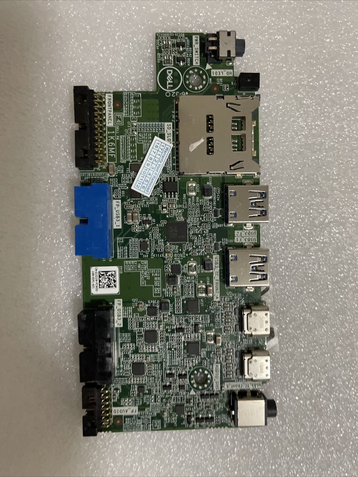 Dell EMC Precision T7920 Front Control Panel JJD2W 0JJD2W U1