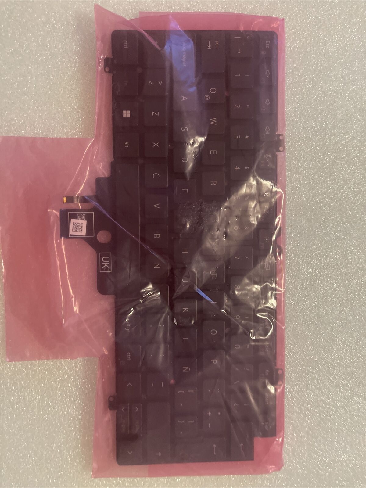 New Genuine DELL latitude 5420 BACKLIT Spanish Keyboard