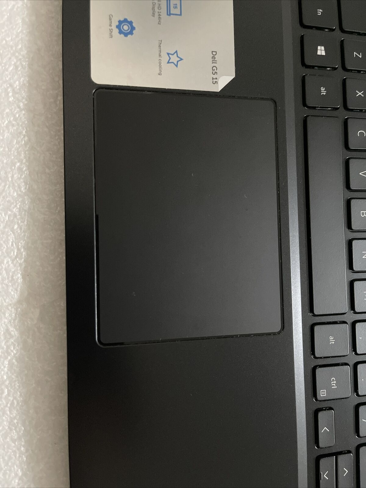 Dell G5 15 5500 Laptop Palmrest Touchpad RGB US Backlit Keyboard 1RPF5 KT H2