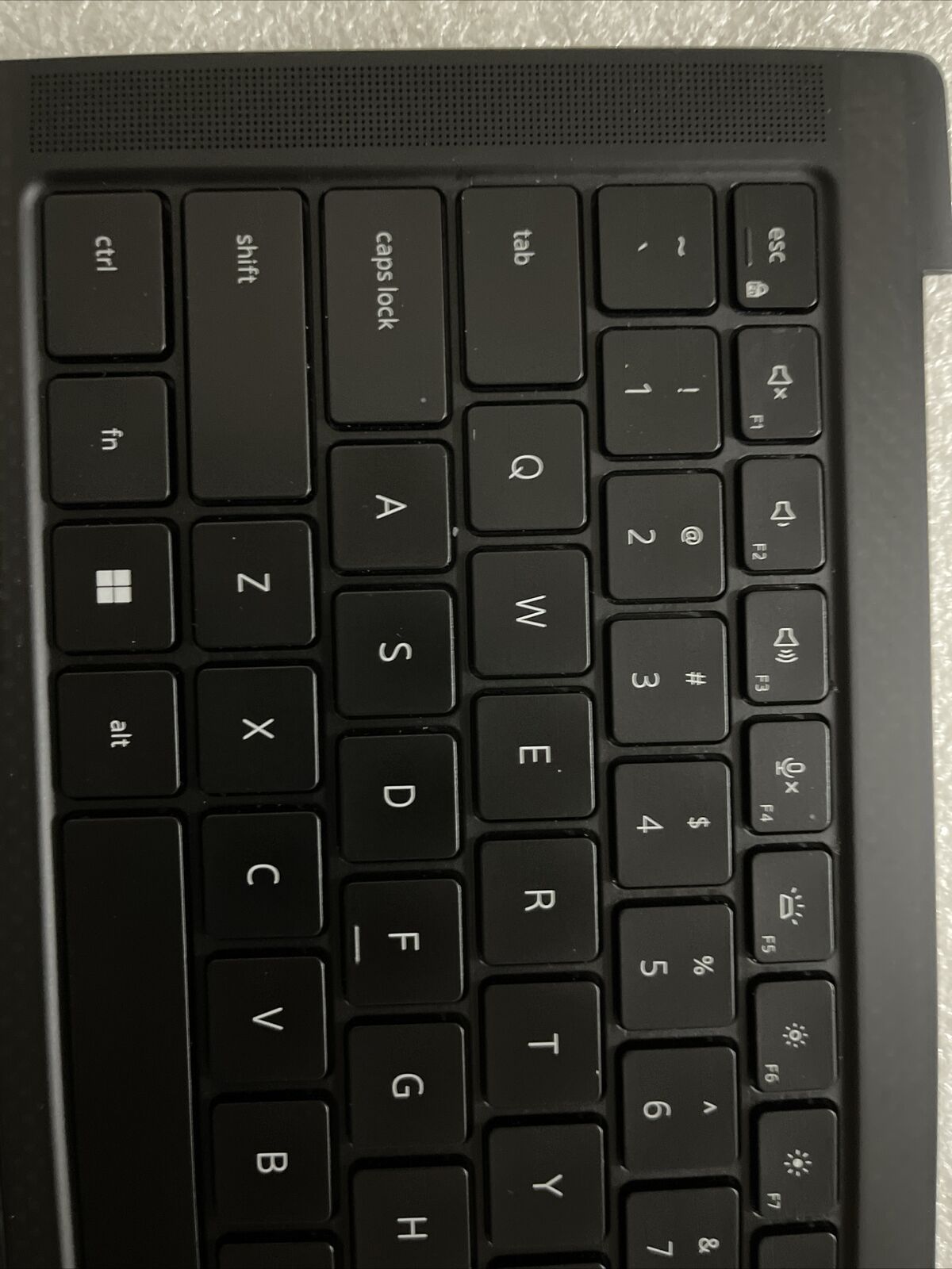 Dell Precision 14 5470 M5470 Palmrest Touchpad US English Keyboard 345KV SN b5