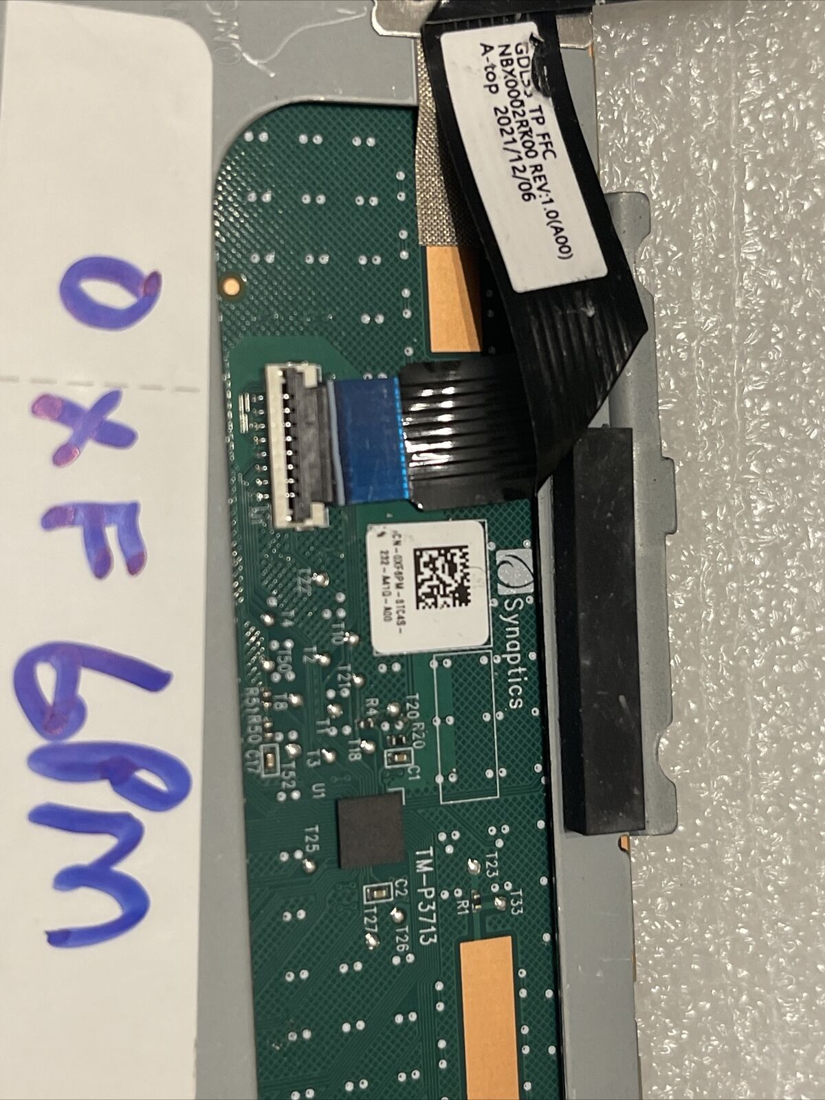 Oem Dell G15 Ryzen Edition Touchpad With Cable G15RE   9G46W XF6PM 0XF6PM H1B4