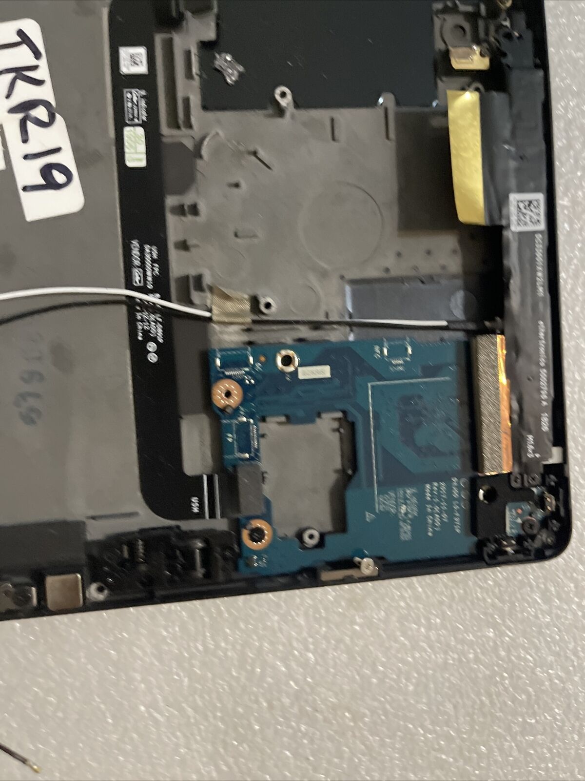 GENUINE DELL  LATITUDE 12 5290 LCd Top Back Cover Extras Black T17G TKR19 N3 B7