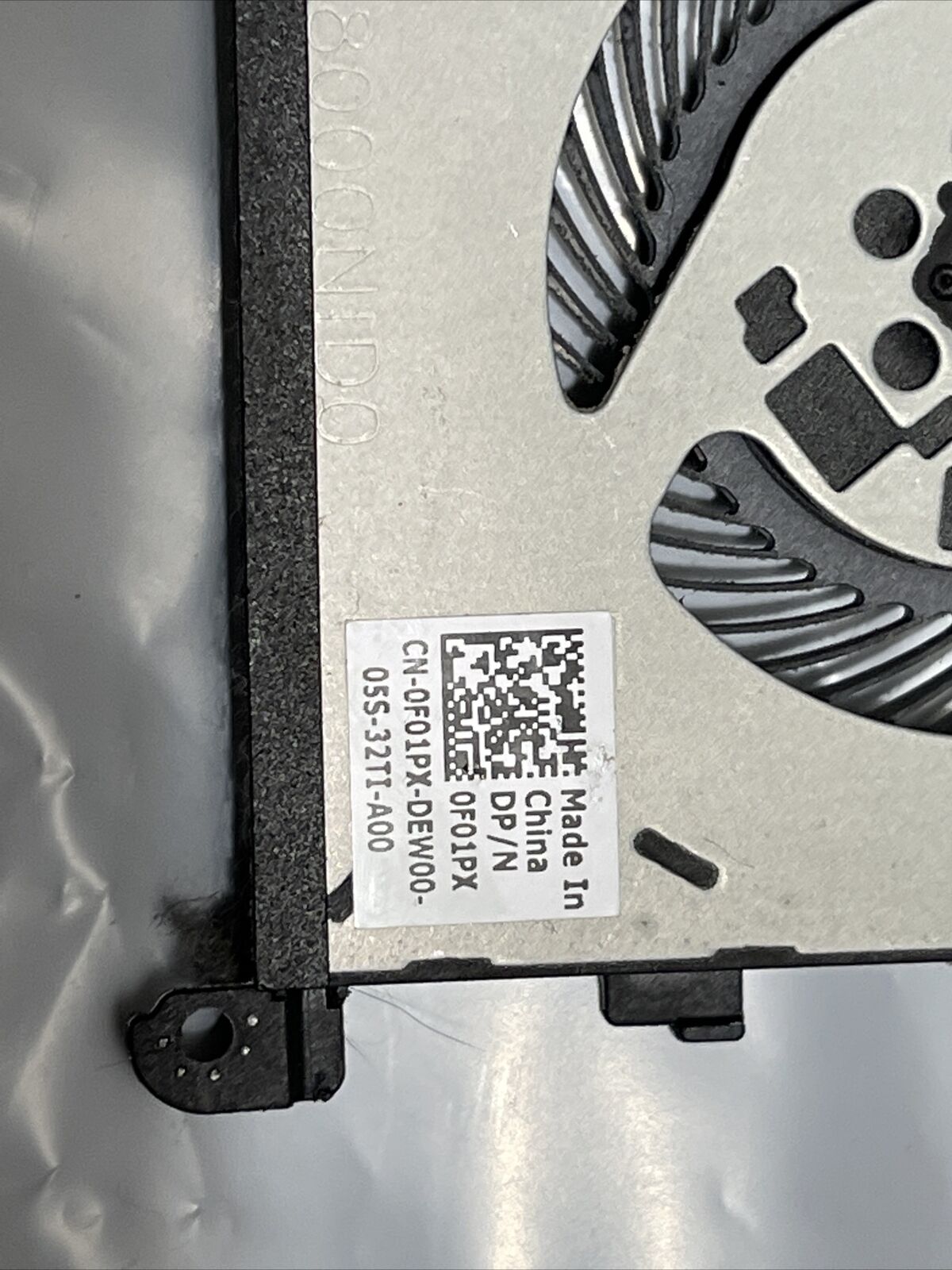 New Oem Dell XPS 9570 7590 Precision 5540 CPU Cooling LEFT Side Fan F01PX 0F01PX