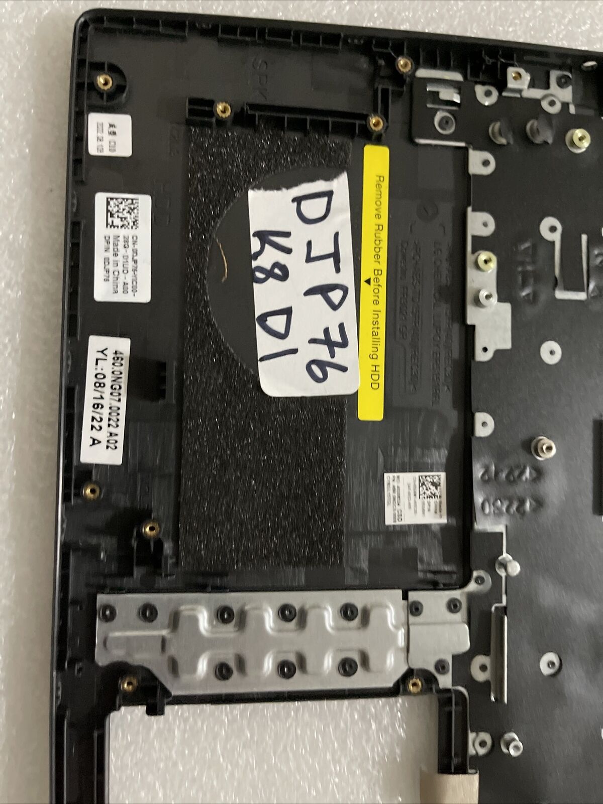 Genuine Dell Latitude 3520 Laptop Palmrest English Keyboard Assembly DJP76 K8 D1