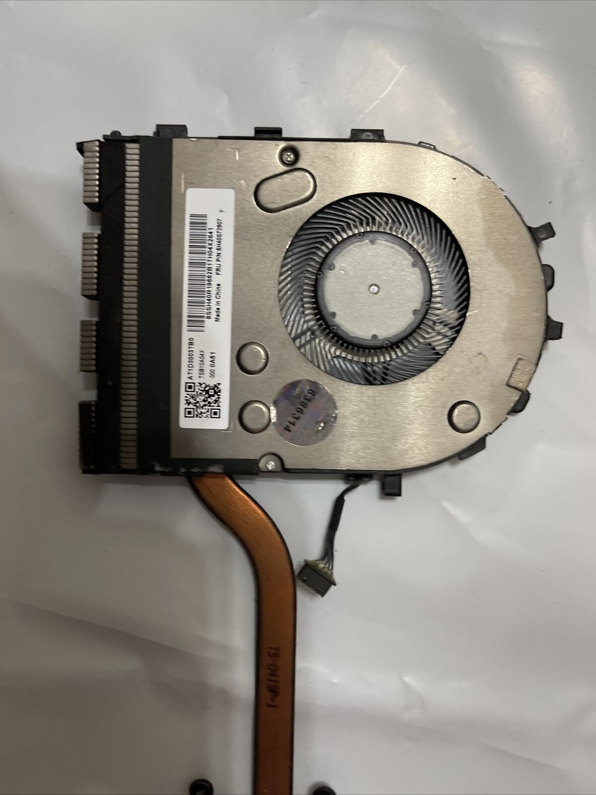 OEM Lenovo Thinkpad Heatsink Fan E14 E15 5H40S72907 AT1D3003TB0 M-266C-3 ata X9