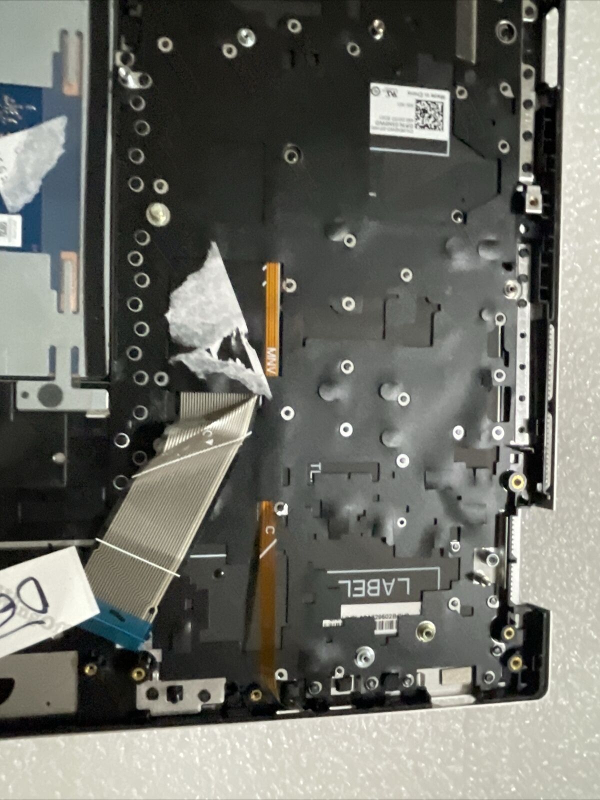 Dell Inspiron 14 Plus 7420 7425 Palmrest Backlit Keyboard NDRPP KSH2 Dented Read