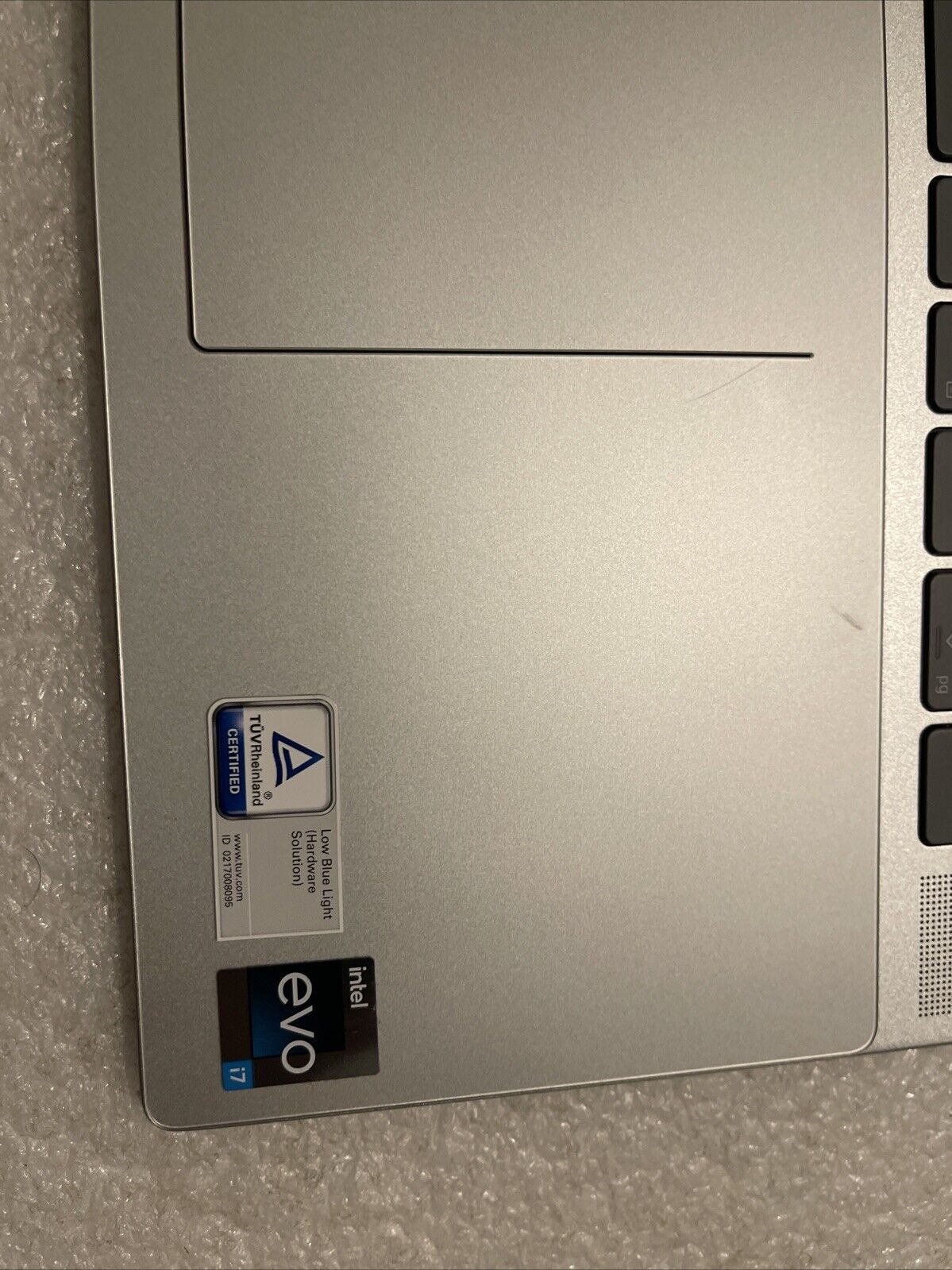 Dell Inspiron 16 7620 2in1 Palmrest US Eng Keyboard Silver 1xy4n MN1PK GM P1