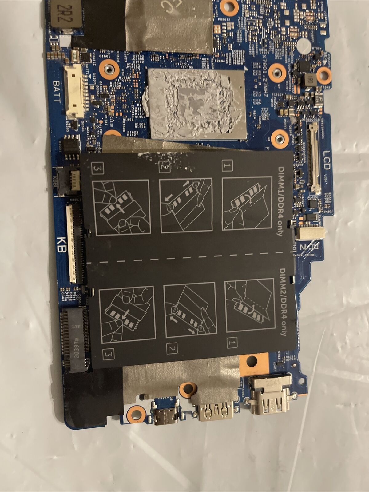 Genuine Dell Inspiron 14 7405 Motherboard AMD Ryzen 7 4700U NNDRC 0NNDRC H1 B5