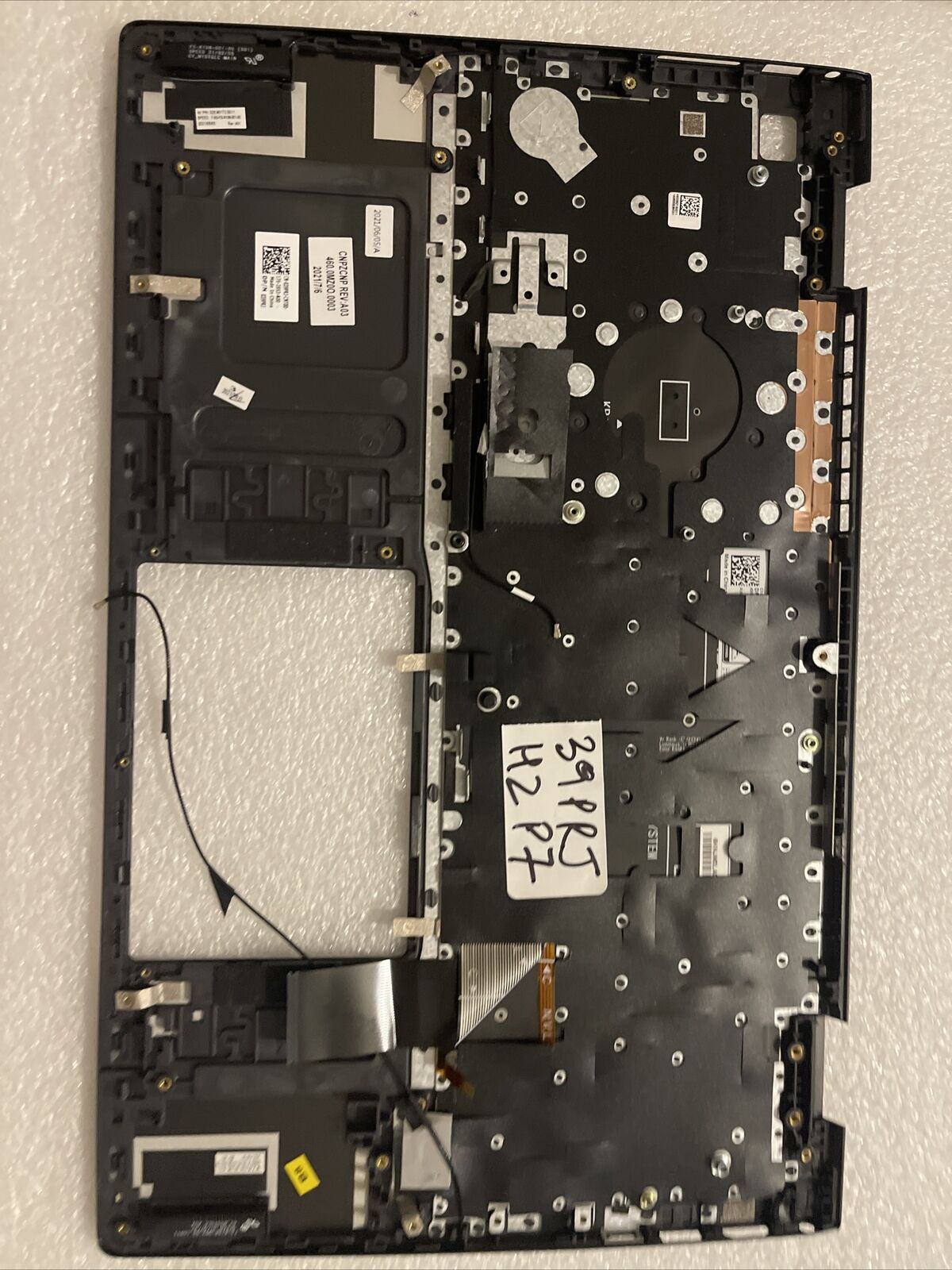 Oem Dell Inspiron 15 Pro 5510 5515 Palmrest Spanish Backlit Keyboard 39PRJ H2 P7