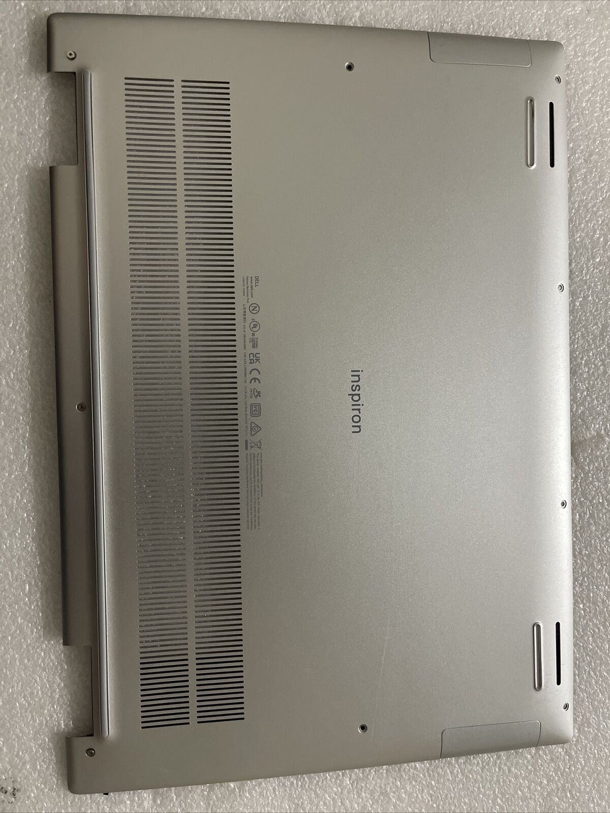 Dell Inspiron 16 7620 2-in-1 Laptop Bottom Base Case Silver 6YC29 06YC29 N2 B6