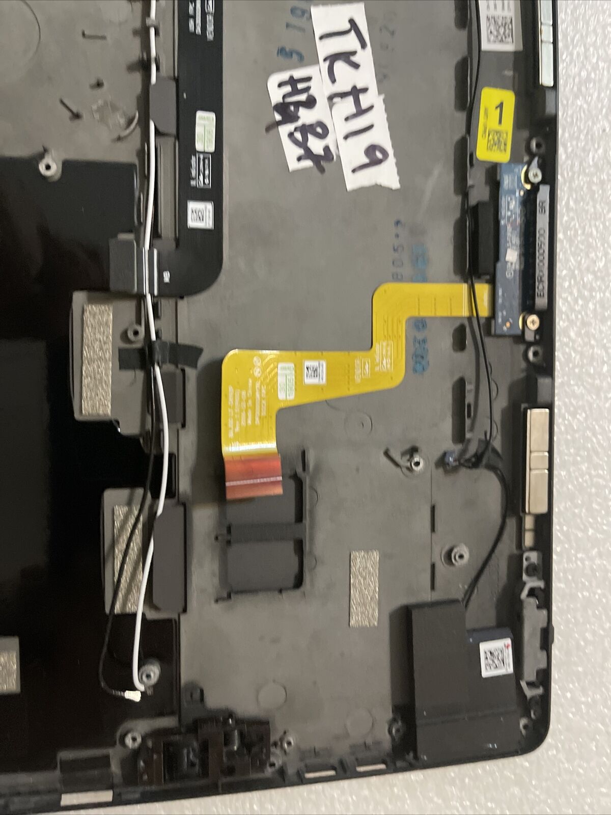 GENUINE DELL  LATITUDE 12 5290 LCd Top Back Cover Extras Black T17G TKR19 H4 B7