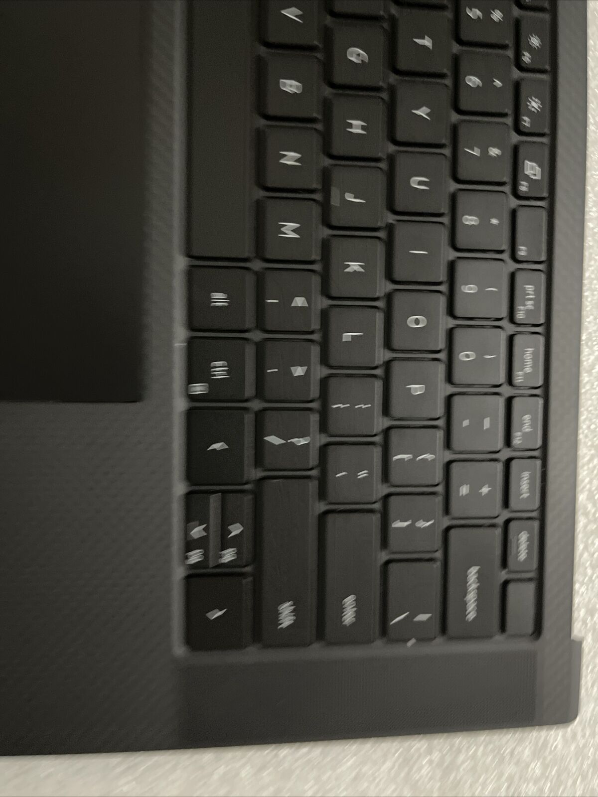 Dell Precision 5550/5560/5570 Palmrest, Touchpad US Backlit Keyboard 5Y9T0 M2D5