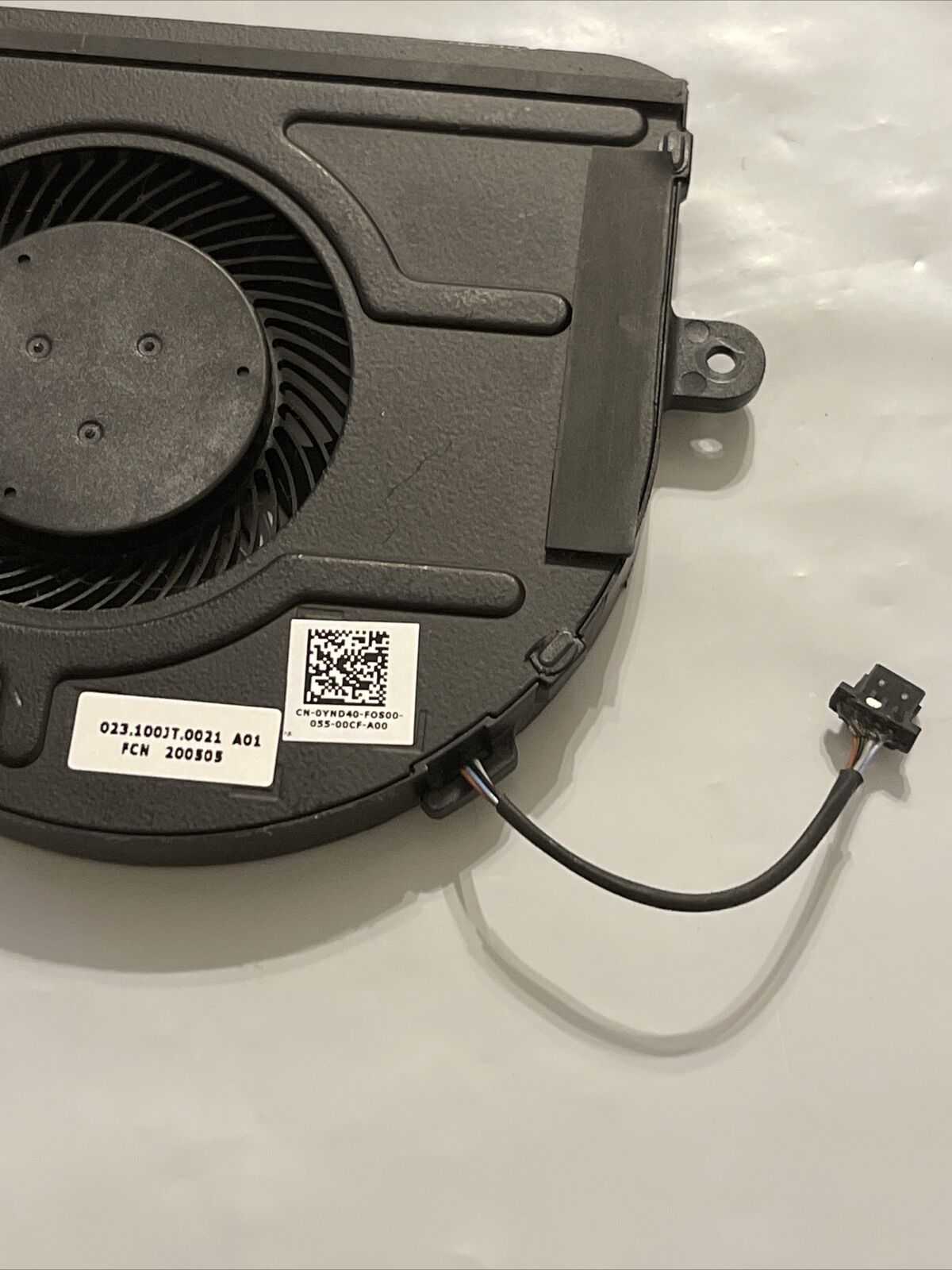 Dell Inspiron Vostro 7500 7501 cooling fan DC5V 0.5A 023.100JS.0021 YND40 0YND40