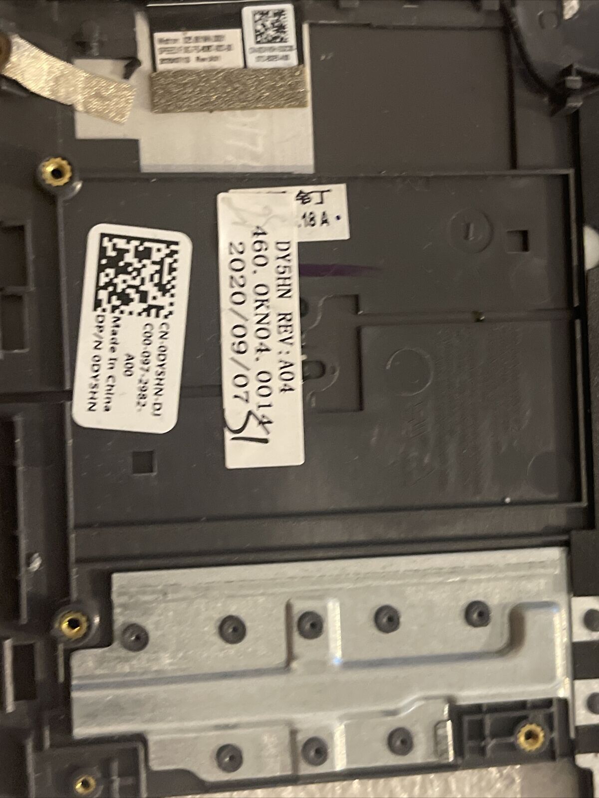 OEM Dell Vostro V5401 5401 Laptop Palmrest English Backlit Keyboard DY5HN H2 P5