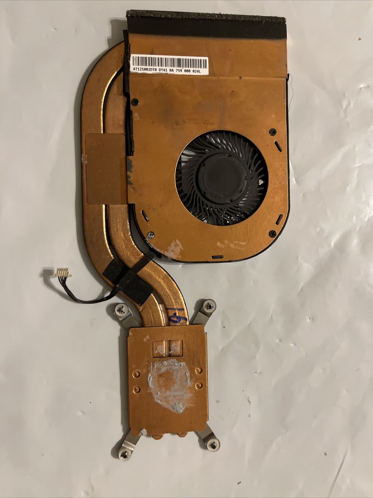 Gen Lenovo ThinkPad X1 Carbon 5th Gen 5 CPU Cooling Fan Heatsink 00UR984 ata