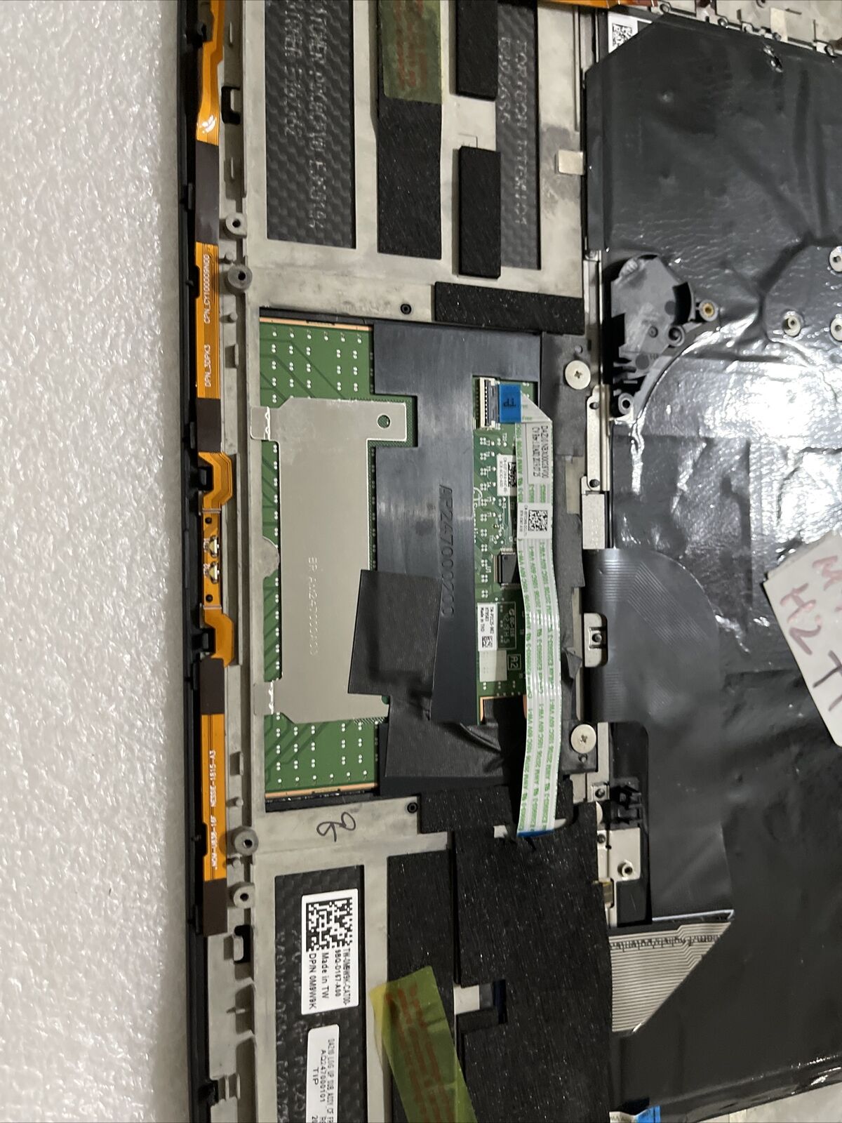 Genuine Dell XPS 9575 Palmrest Touchpad US Backlit Keyboard  M9W9K H2 T1