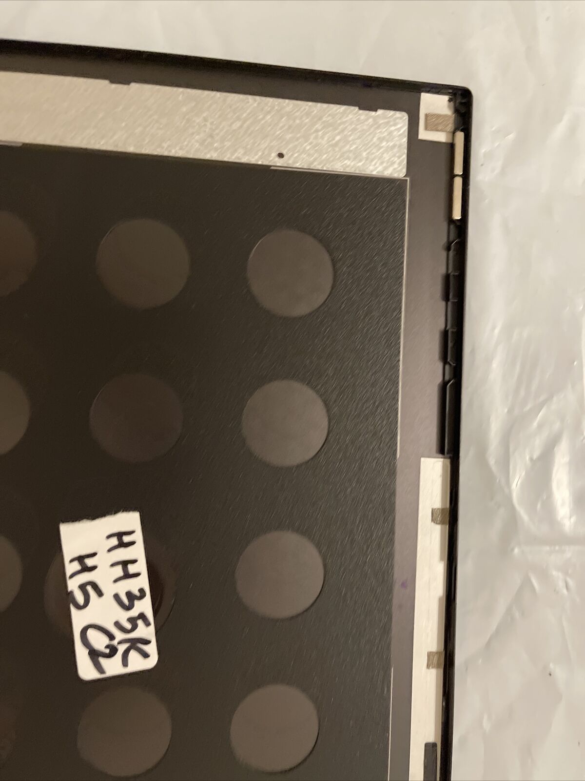 Dell Inspiron 7500 2-in-1 15.6" LCD Back Cover Lid Hinges  HH35K H5 C2 Grade B