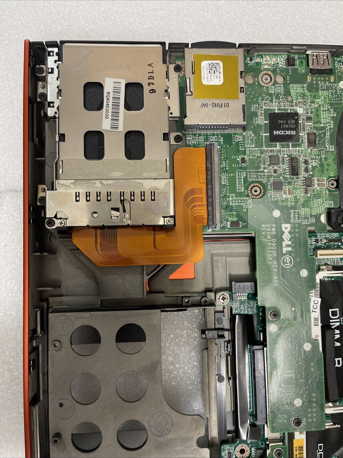 OEM Dell Precision M6400 Laptop Motherboard Mainboard W/ Bottom Base CDWGG H1 B9